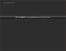 Tablet Screenshot of pomos.com